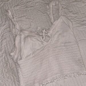 SO Women's Cream Lace Trim